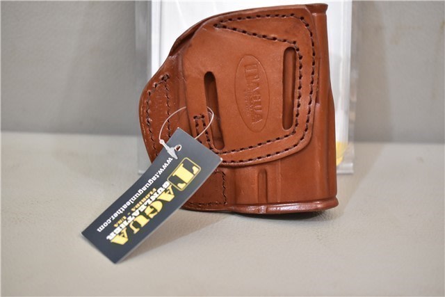 Glock Model 29 Tagua Left Hand Cross Draw Open Top Leather Holster-img-1