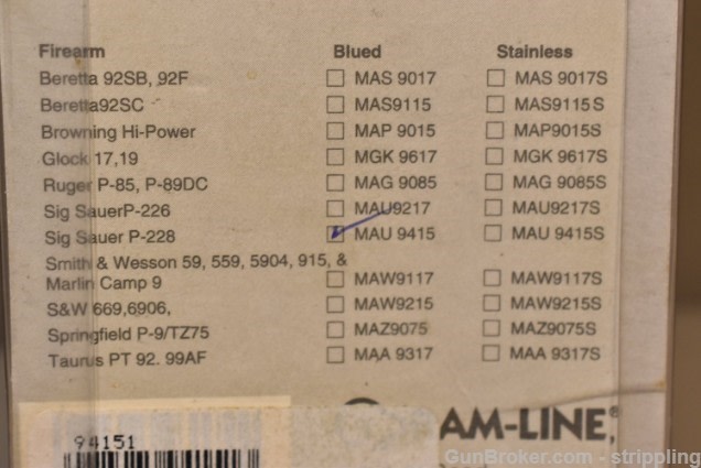 RAM-LINE SIG SAUER P228 9mm 10rd. Magazine-img-2
