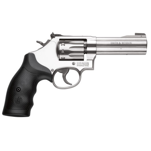 160584 Smith & Wesson 617 22 LR 4.0" 10rd Satin Stainless Steel-img-0