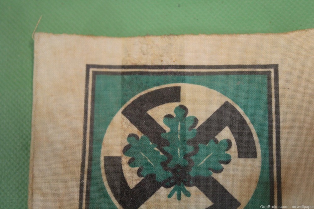 German WWII SAUERLAND Cloth Shoulder Patch 2A-img-1