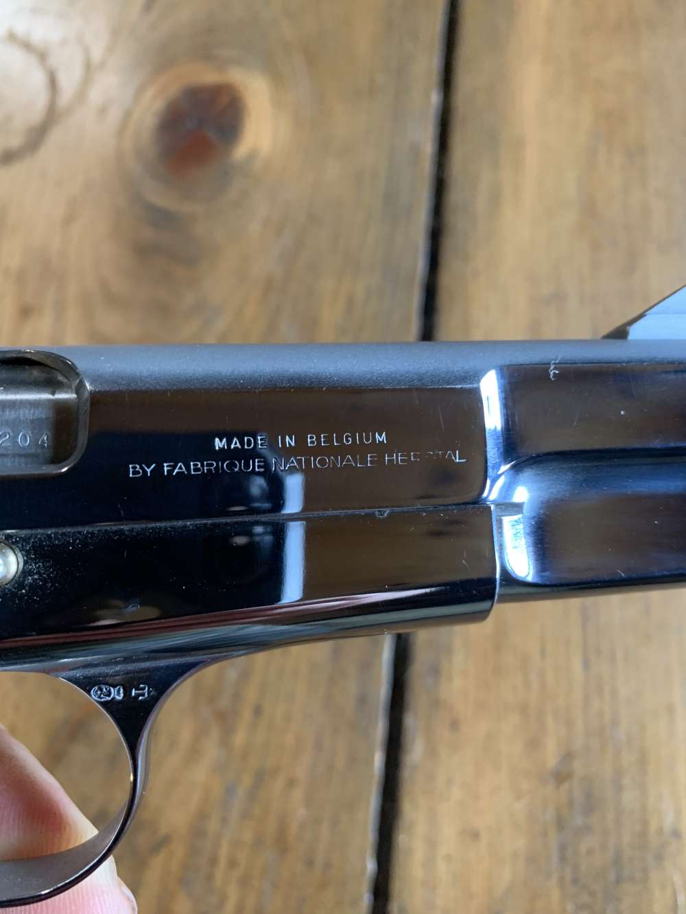 browning FN hi power 9mm like new-img-3