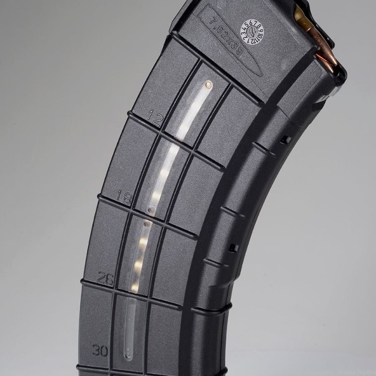 AC Unity Windowed Bolt Hold Open 30 Round AK47 Magazine – 7.62x39mm-img-1
