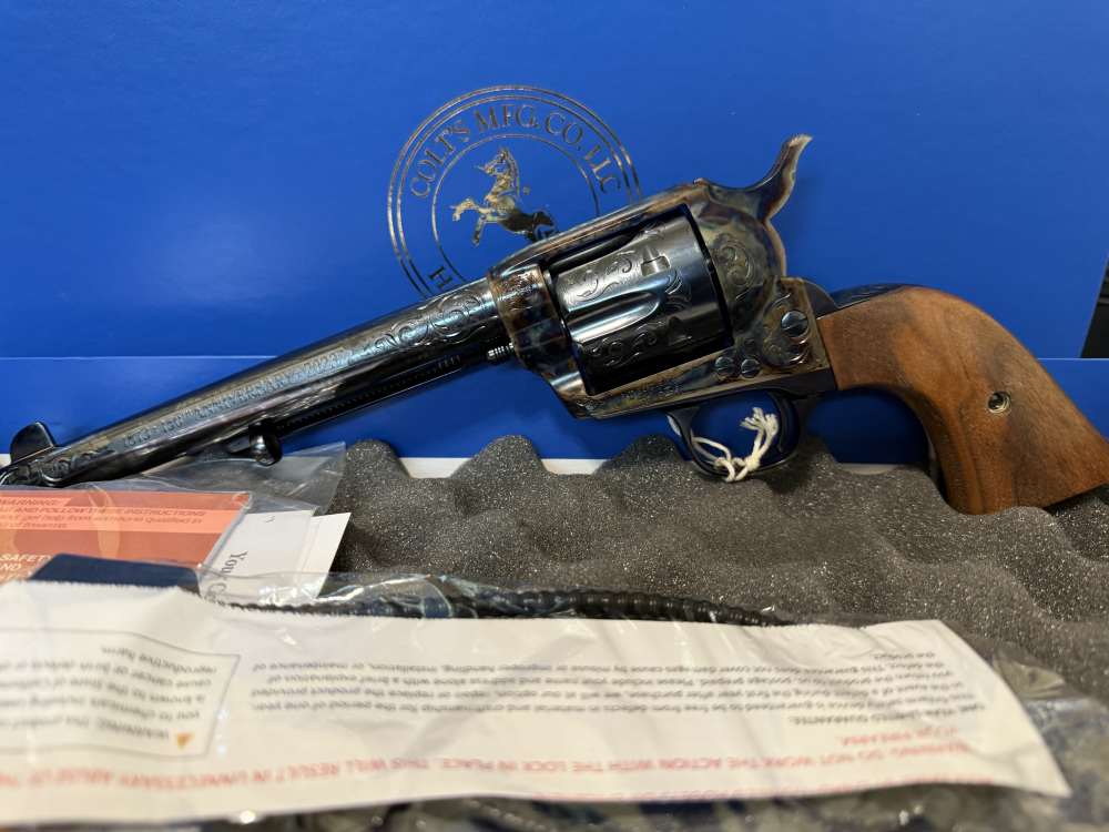 Colt Single Action Army 150th Anniversary .45 Teir III SAA NEW Custom Rare-img-1
