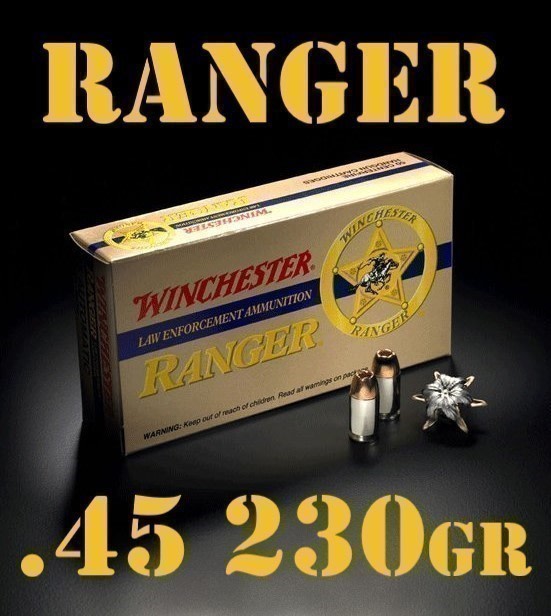 150rds Winchester Ranger™ LE Talon RA45T .45 ACP 230gr T-series + FAST SHIP-img-2