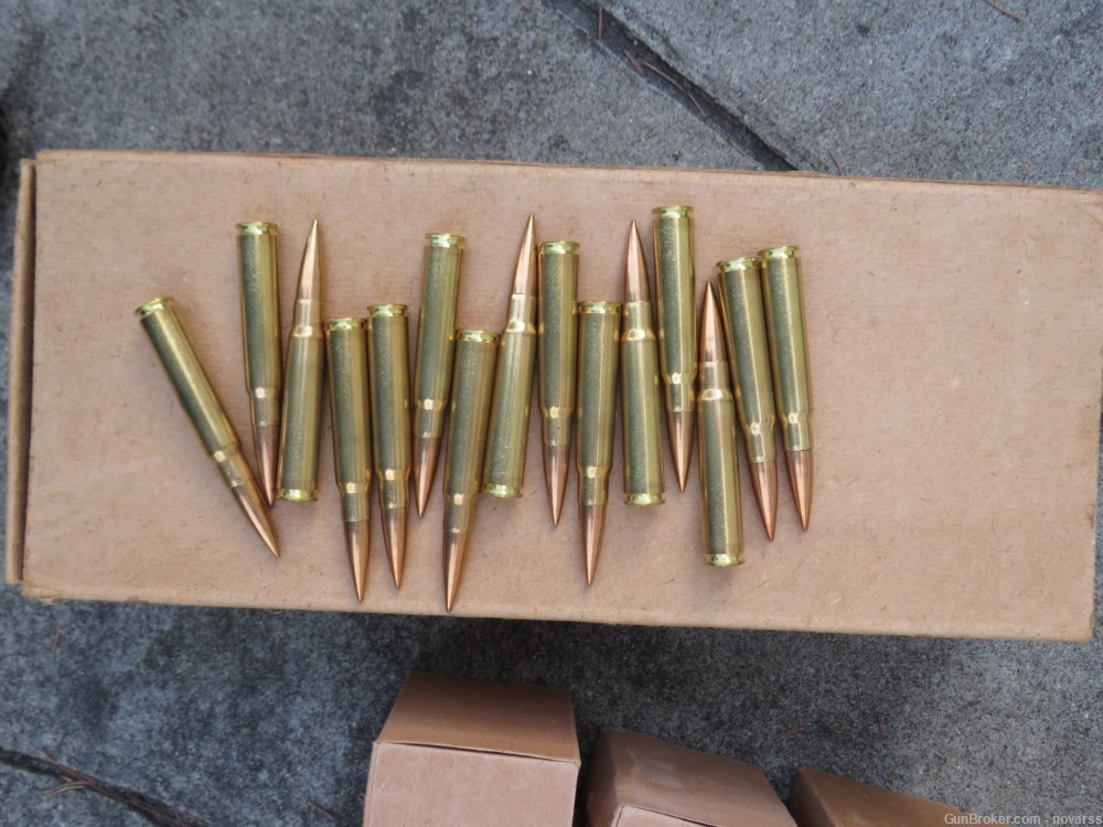 WWII GERMAN 8mm PATRONEN SS BRICK OF 300 ROUNDS P635 S* EXCELLENT CONDITION-img-4