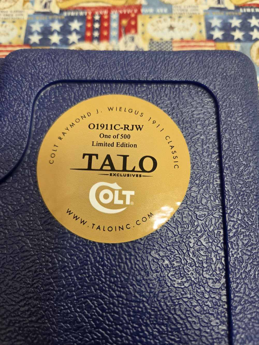 COLT 1911 TALO RAYMOND J WIELGUS 45ACP O1911C-RJW 45 ACP COLT ONLY 500 MADE-img-8