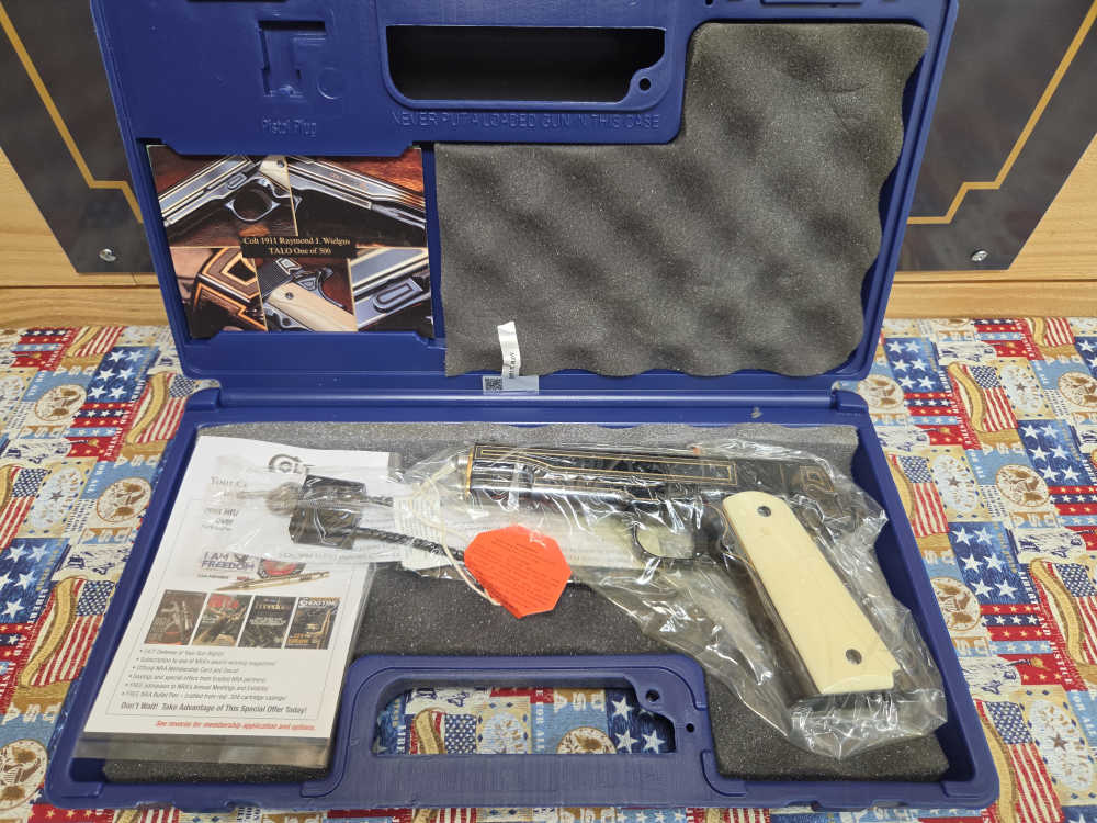 COLT 1911 TALO RAYMOND J WIELGUS 45ACP O1911C-RJW 45 ACP COLT ONLY 500 MADE-img-1