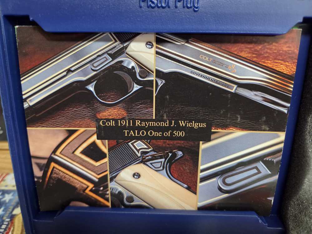 COLT 1911 TALO RAYMOND J WIELGUS 45ACP O1911C-RJW 45 ACP COLT ONLY 500 MADE-img-7