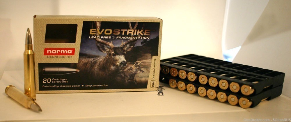 NORMA 300 WIN MAG 139 Grain Evo Strike Fragmenting Lead Free 20 Rds-img-3
