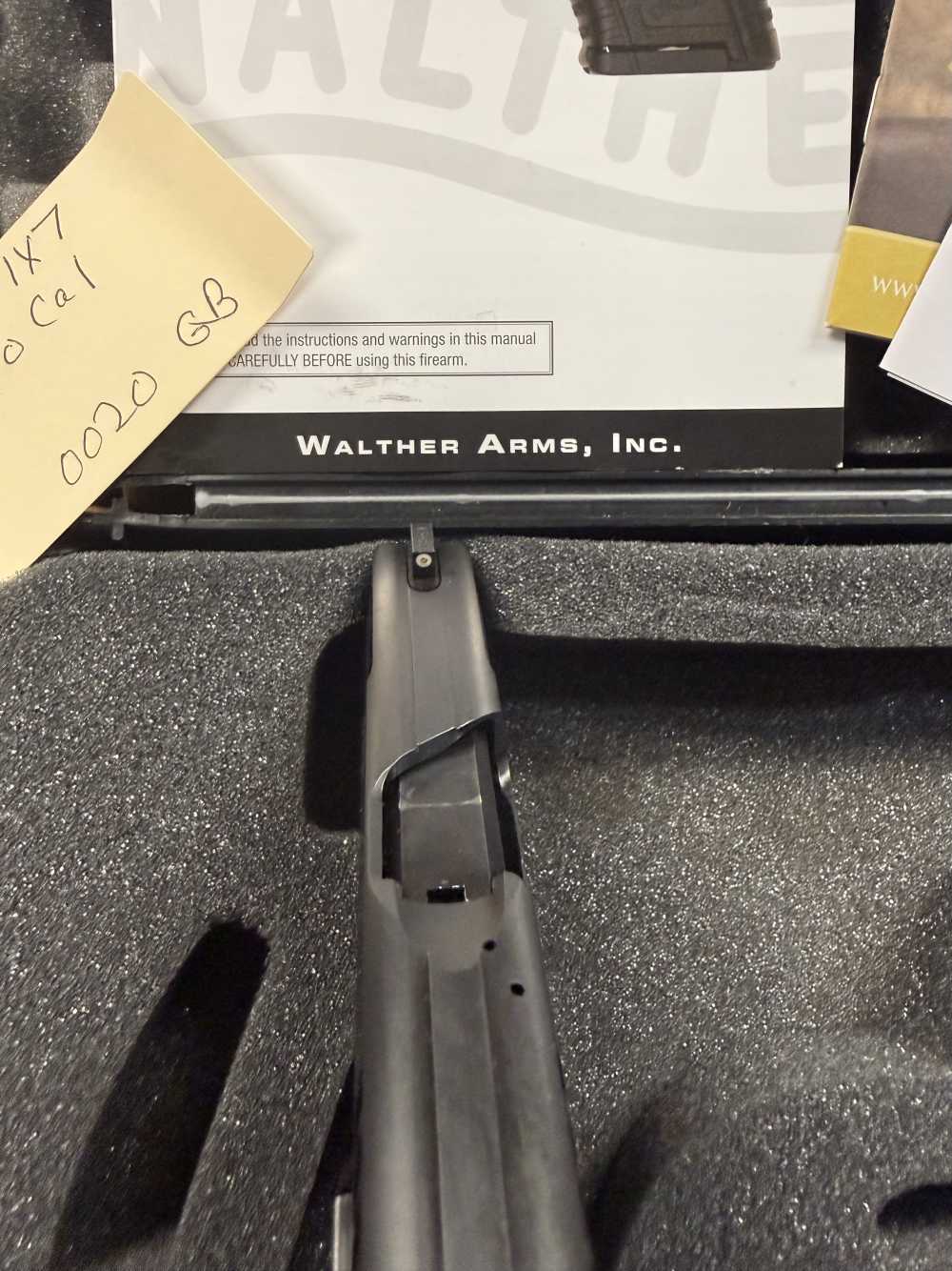 Preowned Walther PPS Gen 1 .40 caliber with night sights and more-img-7