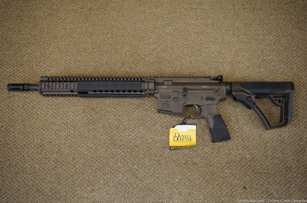 Daniel Defense DDM4A1 AR15 MILSPEC w/ Furniture 5.56 Rifle DD M4A1 14.5"-img-1