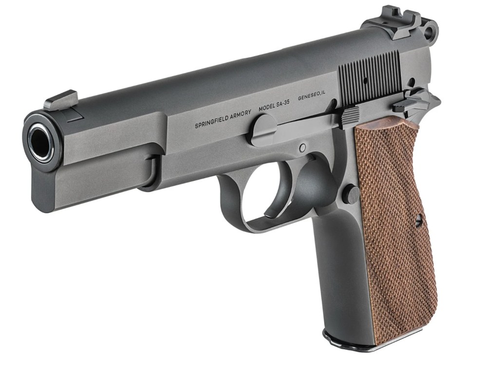CONSECUTIVE Serial #s TWO Springfield SA-35 MATTE HP9201 Hi-Power Walnut-img-2
