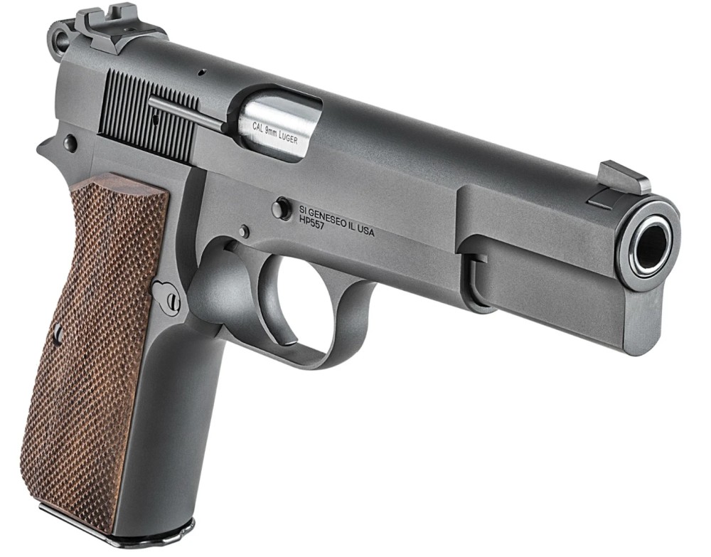 CONSECUTIVE Serial #s TWO Springfield SA-35 MATTE HP9201 Hi-Power Walnut-img-3