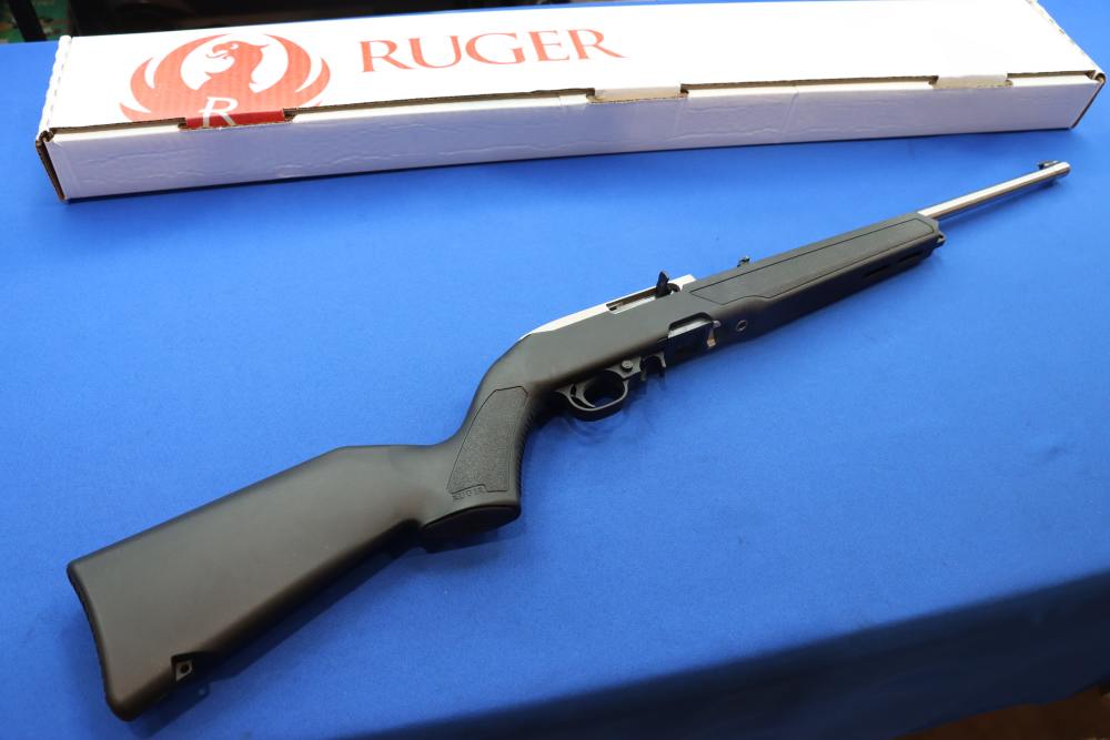 Ruger Model 10/22 Carbine Rifle 22LR STAINLESS 18" Semi Auto 32006 NEW 10RD-img-0
