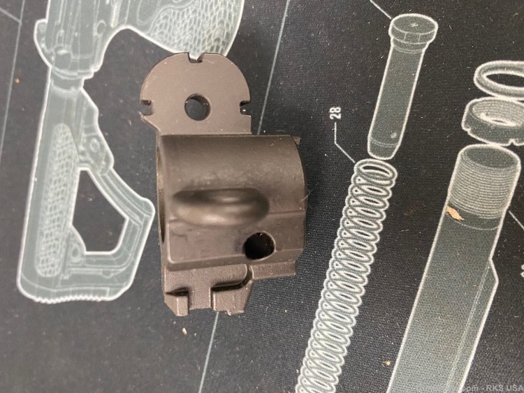 HK416 original bayonet Lug with Sight mount and sling rings-img-0