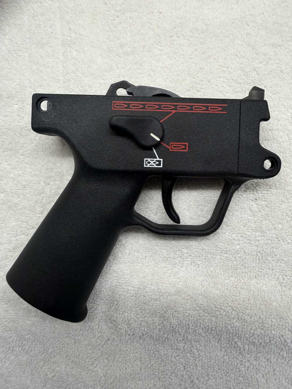HK MP5K 3 Position (0,1,F) Navy Ambidextrous Trigger Group, New-img-0