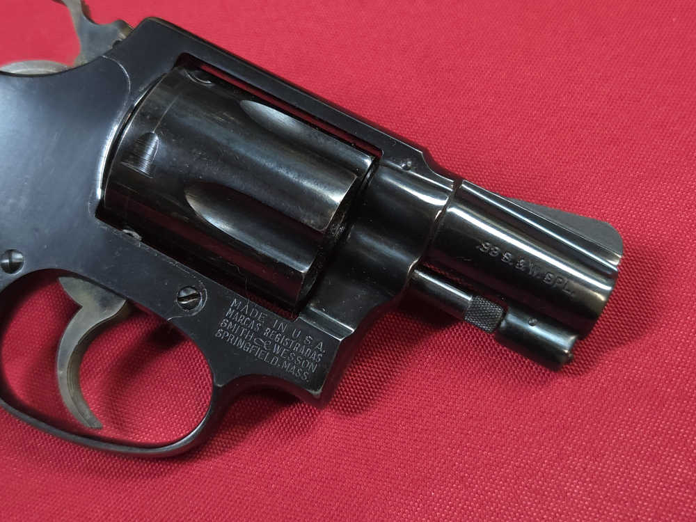 Smith & Wesson S&W 36 38 SPL Chiefs Special w/ Box Flat Latch 1960 C&R-img-8