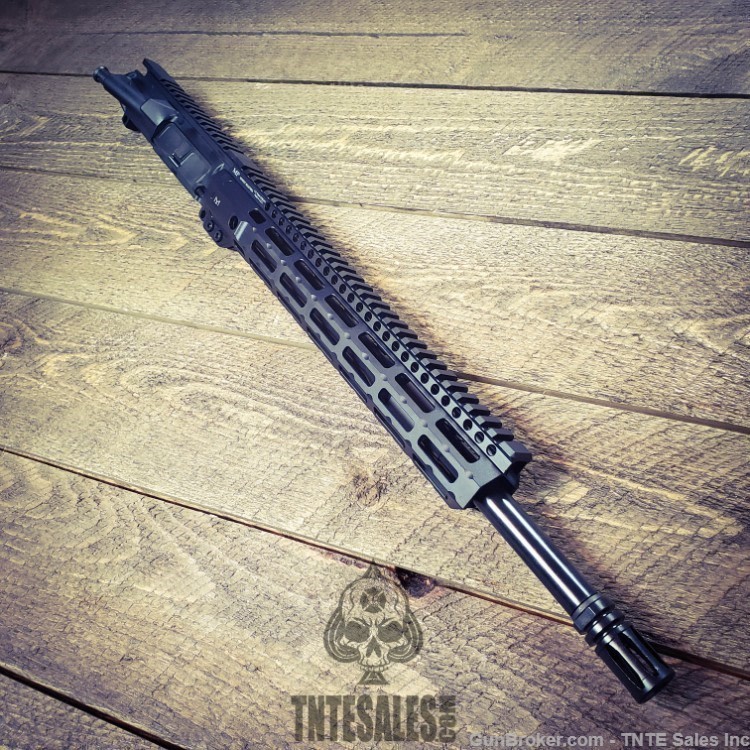 Midlength Mid Length 16" 1/7 M4 AR15 MI Combat MLOK Rail Upper 5.56/.223-img-0
