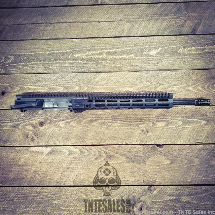 Midlength Mid Length 16" 1/7 M4 AR15 MI Combat MLOK Rail Upper 5.56/.223-img-1