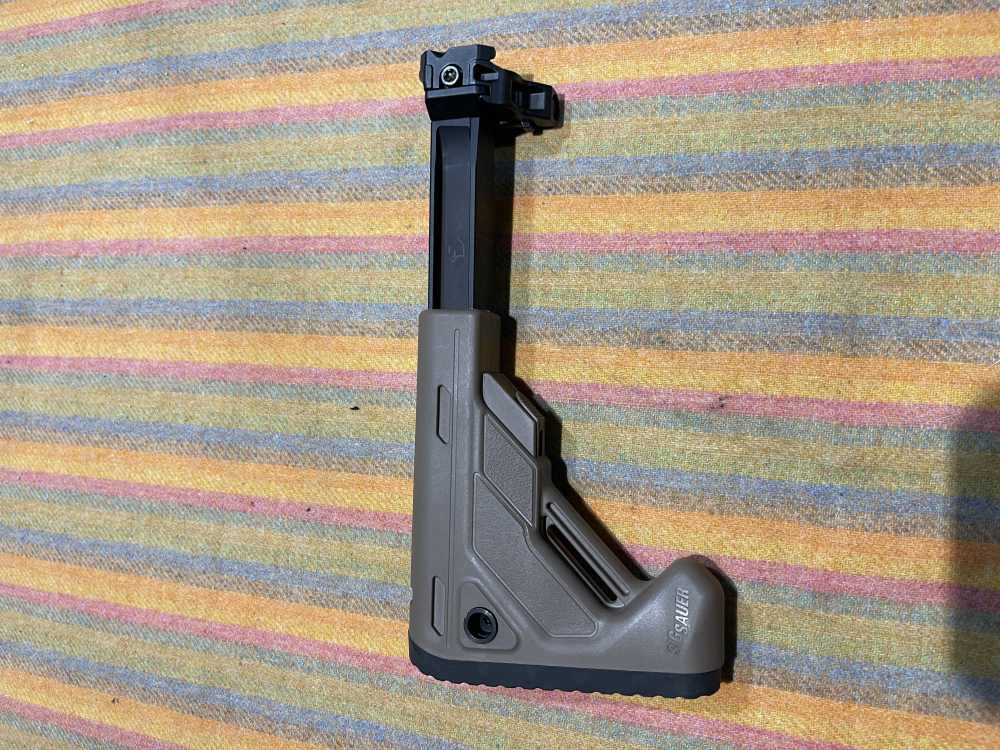  SIG SAUER factory folding telescoping stock for MPX/MCX pistol/rifle FDE-img-0