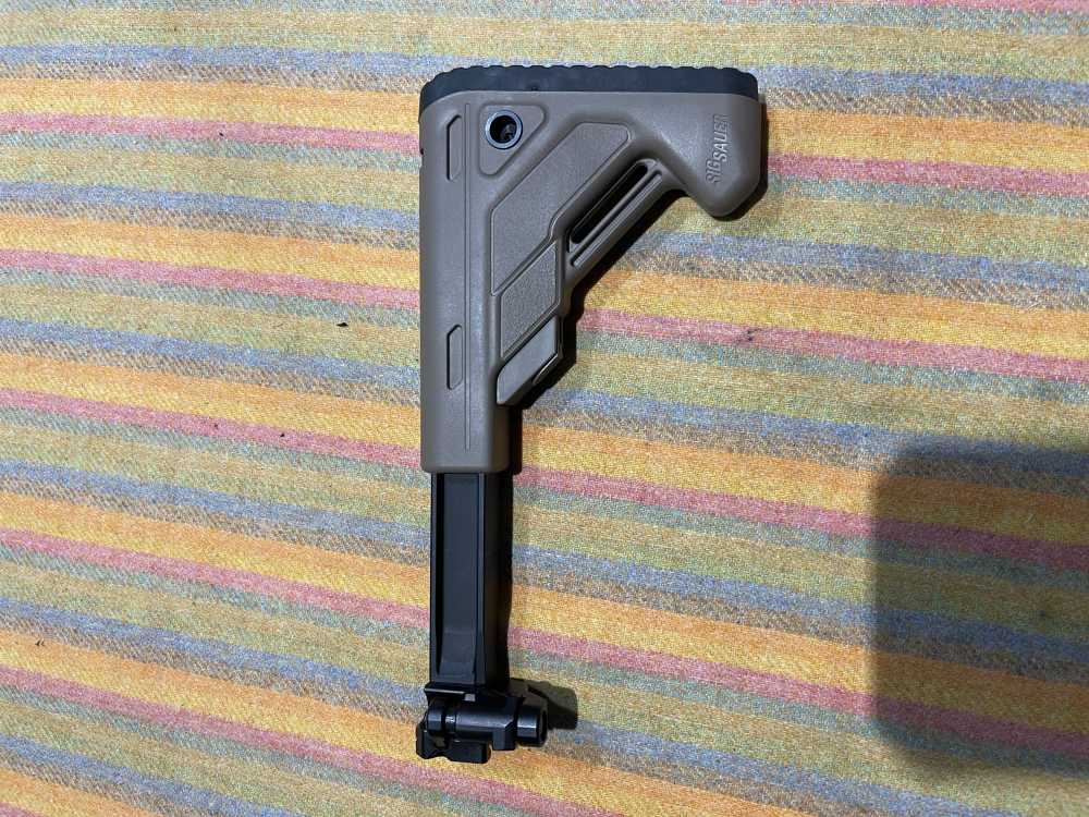  SIG SAUER factory folding telescoping stock for MPX/MCX pistol/rifle FDE-img-4