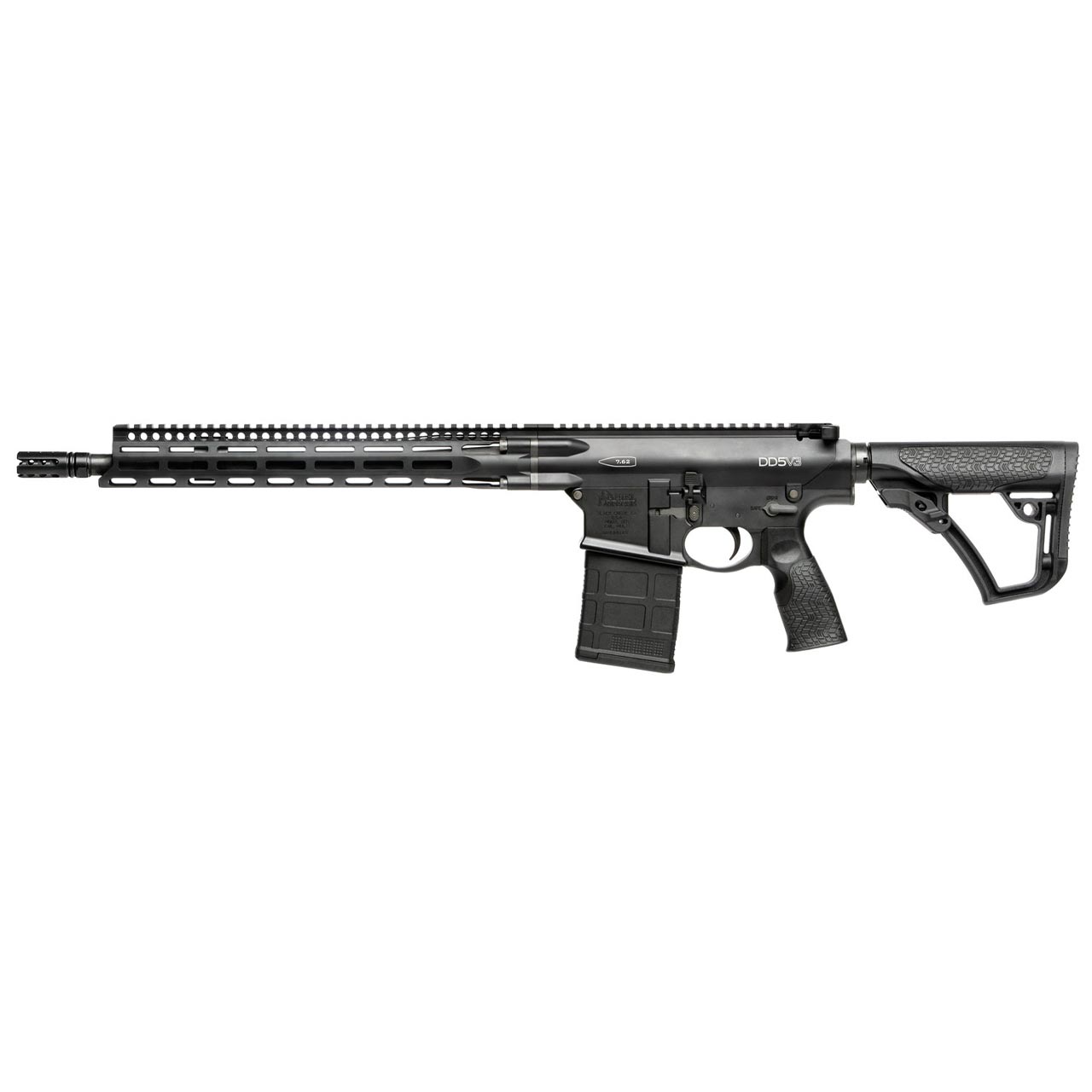 Daniel Defense DD5 V3 7.62x51mm Black 16 Rifle-img-1