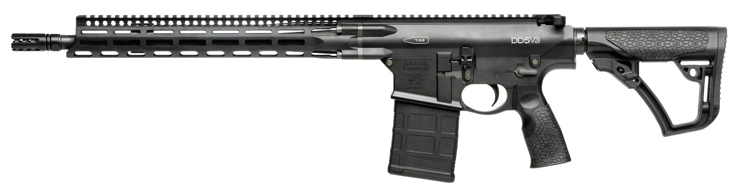 Daniel Defense DD5 V3 7.62x51mm Black 16 Rifle-img-5