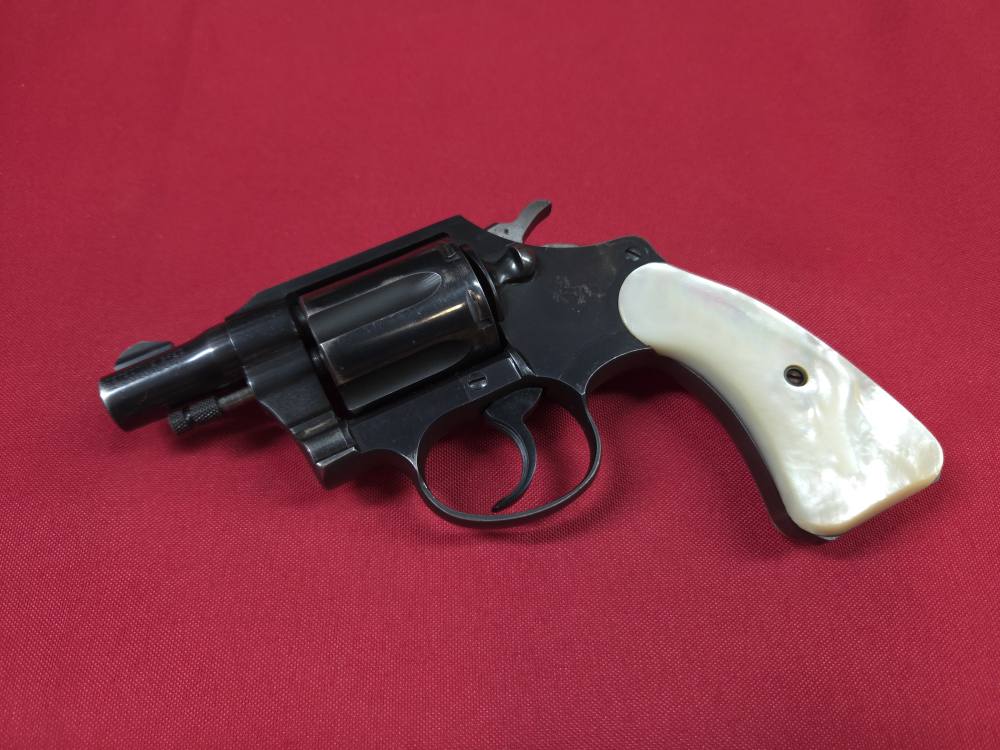 Colt Detective Special 38spl Mother of Pearl Grips 1951 C&R-img-0