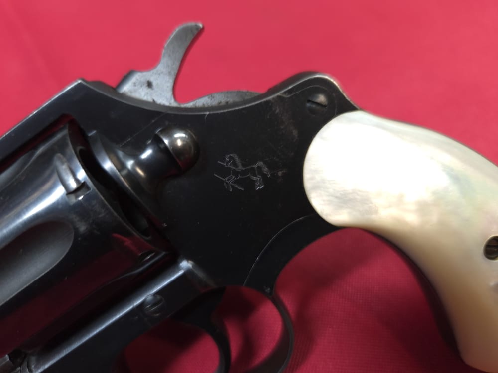 Colt Detective Special 38spl Mother of Pearl Grips 1951 C&R-img-19