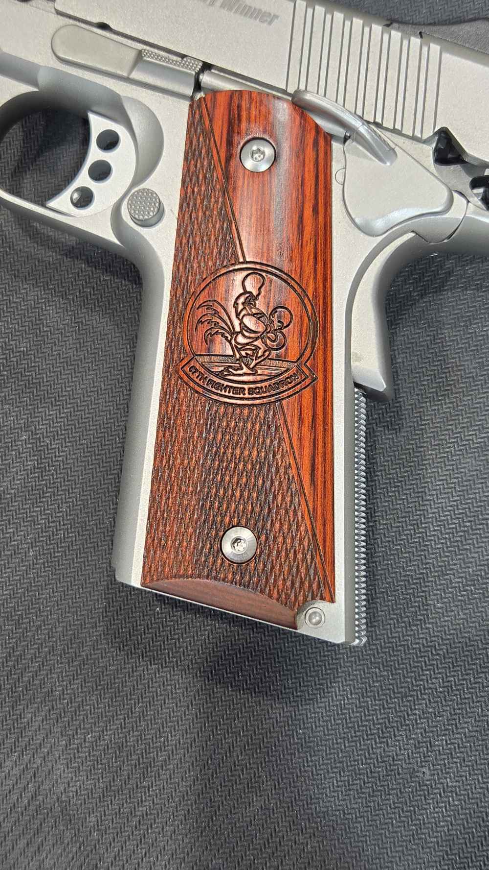 Kimber Stainless II (67th FS) -FIRST SERIALIZED EXAMPLE- #67FS000 -COA--img-4