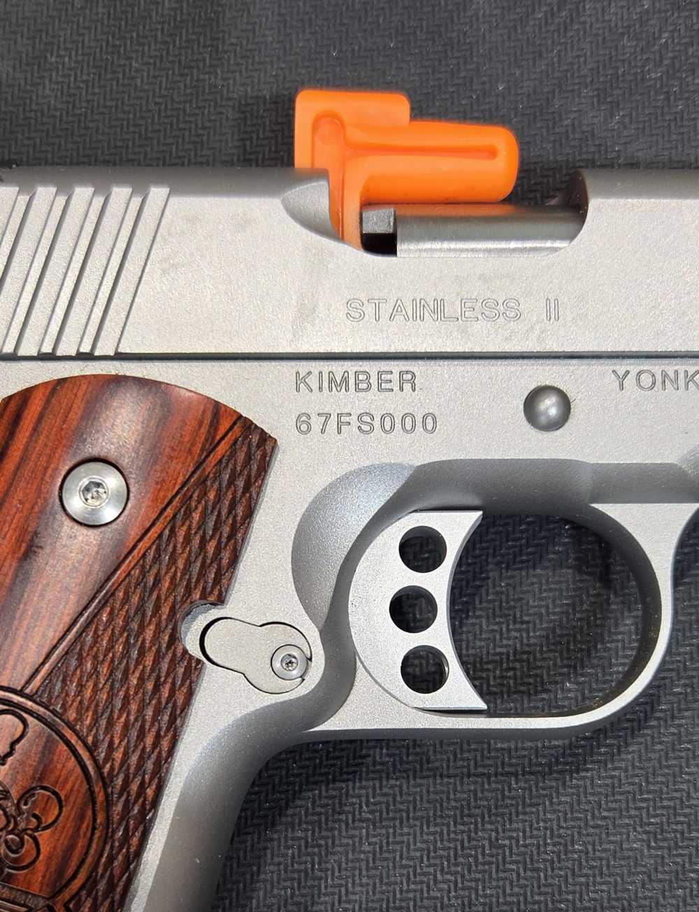 Kimber Stainless II (67th FS) -FIRST SERIALIZED EXAMPLE- #67FS000 -COA--img-9