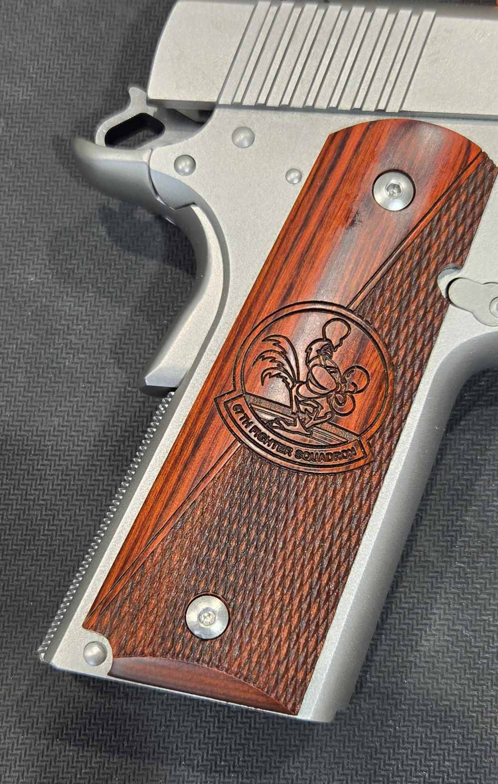 Kimber Stainless II (67th FS) -FIRST SERIALIZED EXAMPLE- #67FS000 -COA--img-8