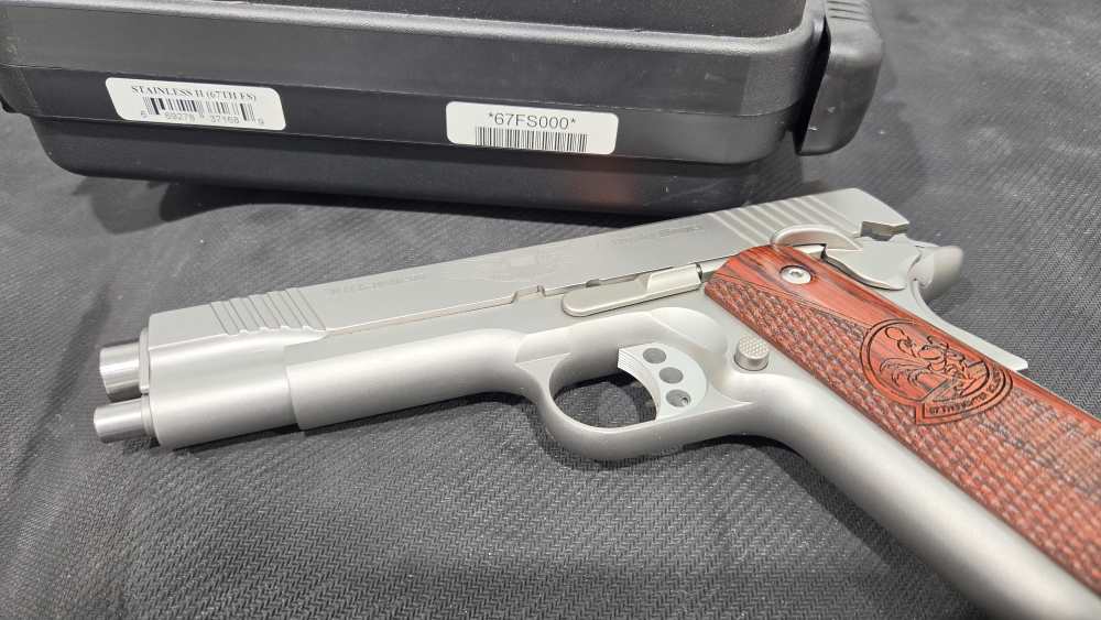 Kimber Stainless II (67th FS) -FIRST SERIALIZED EXAMPLE- #67FS000 -COA--img-2