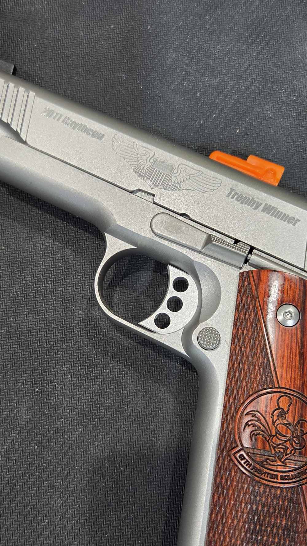 Kimber Stainless II (67th FS) -FIRST SERIALIZED EXAMPLE- #67FS000 -COA--img-5