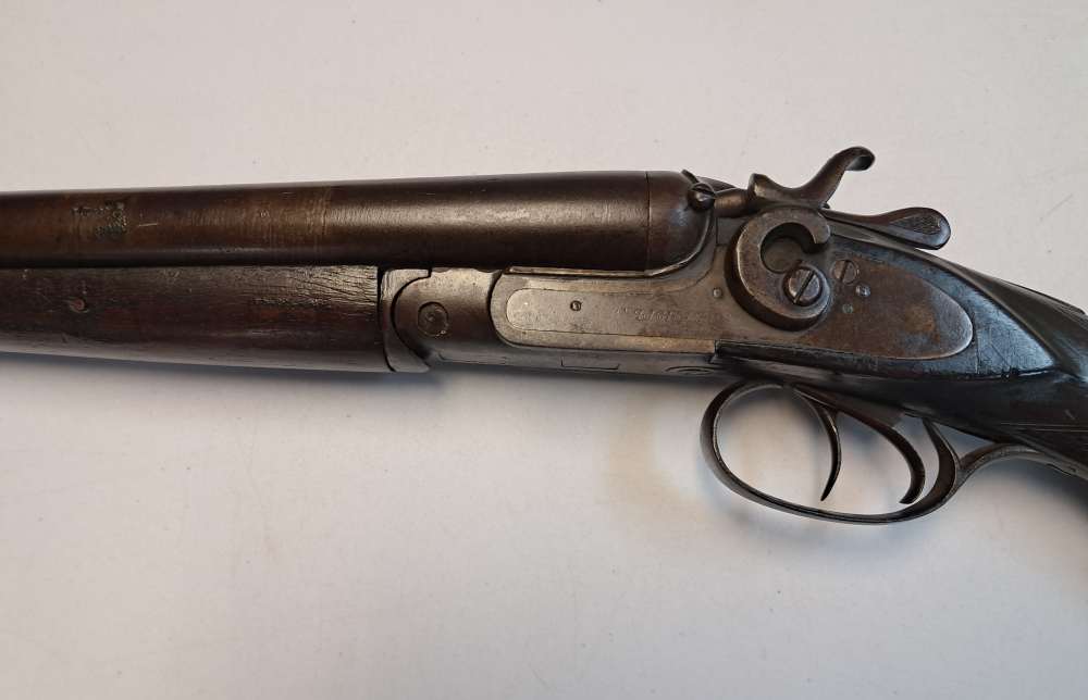  Antique W. Richards 12 gauge Shotgun-img-7