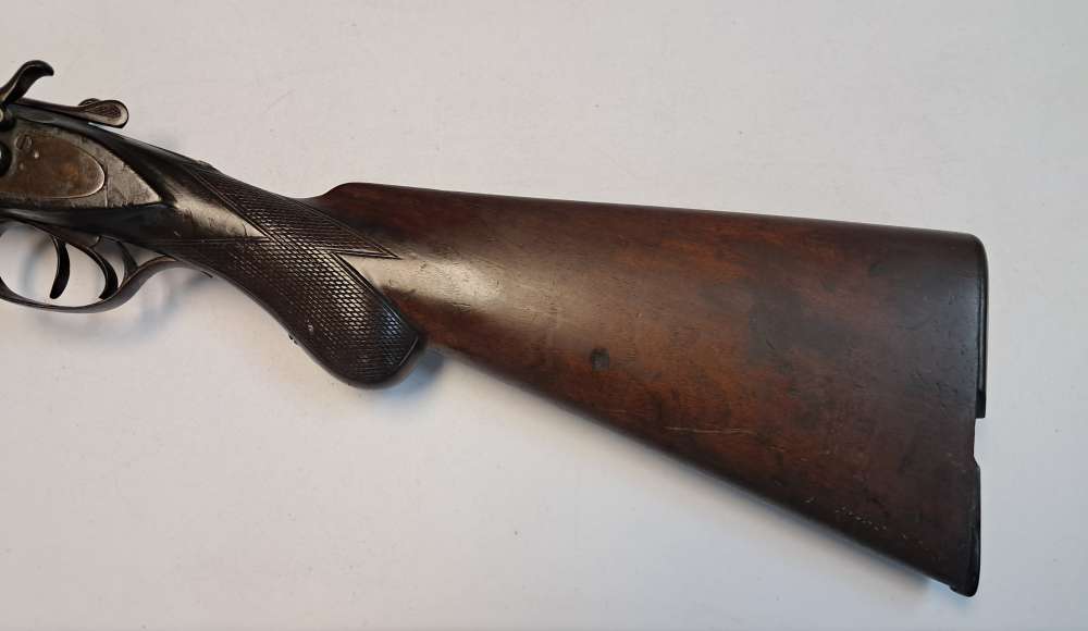  Antique W. Richards 12 gauge Shotgun-img-8