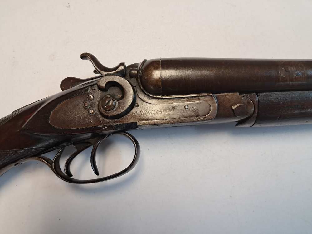  Antique W. Richards 12 gauge Shotgun-img-2