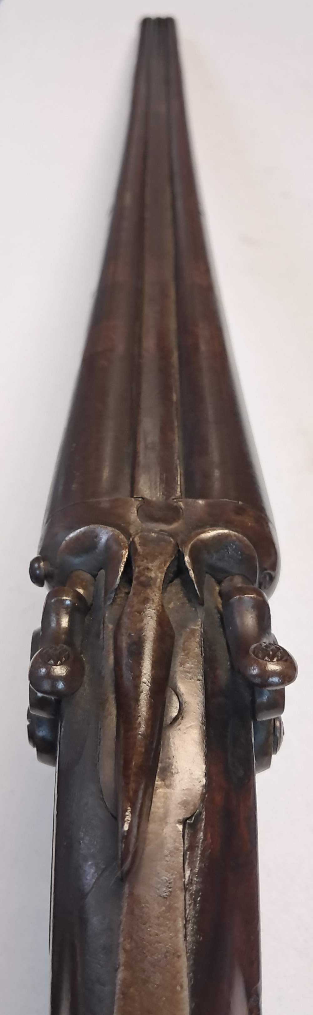  Antique W. Richards 12 gauge Shotgun-img-5