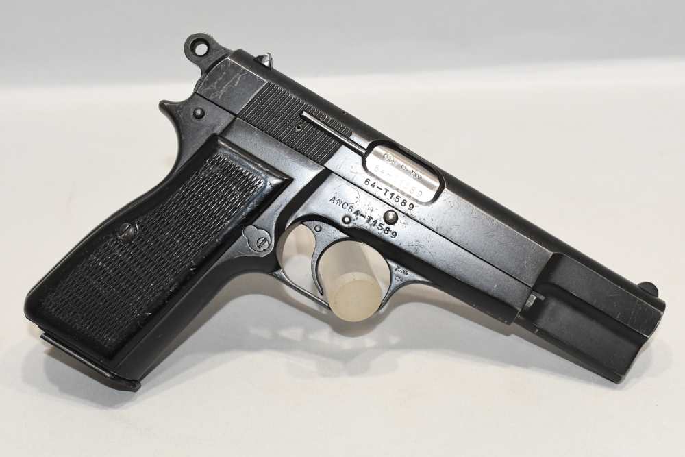 Rare ANC Prefix Congolese Contract FN Hi Power 9mm Pistol 1964 C&R-img-0