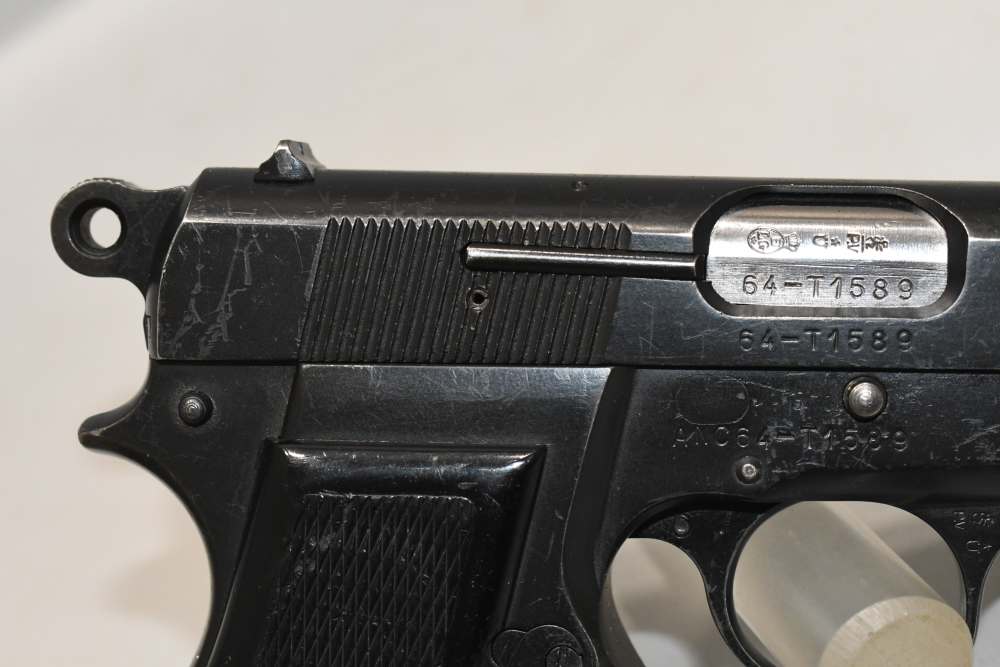 Rare ANC Prefix Congolese Contract FN Hi Power 9mm Pistol 1964 C&R-img-3