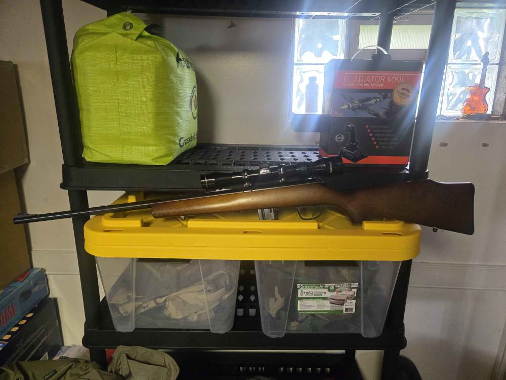 Marlin 25MN JM Stamped Micro-Groove .22 Magnum WMR with Tasco Scope-img-0