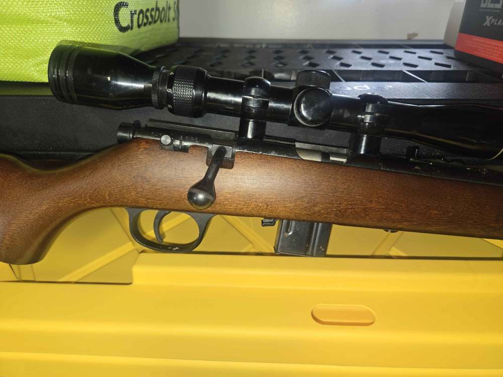 Marlin 25MN JM Stamped Micro-Groove .22 Magnum WMR with Tasco Scope-img-5