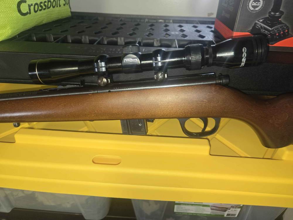 Marlin 25MN JM Stamped Micro-Groove .22 Magnum WMR with Tasco Scope-img-4
