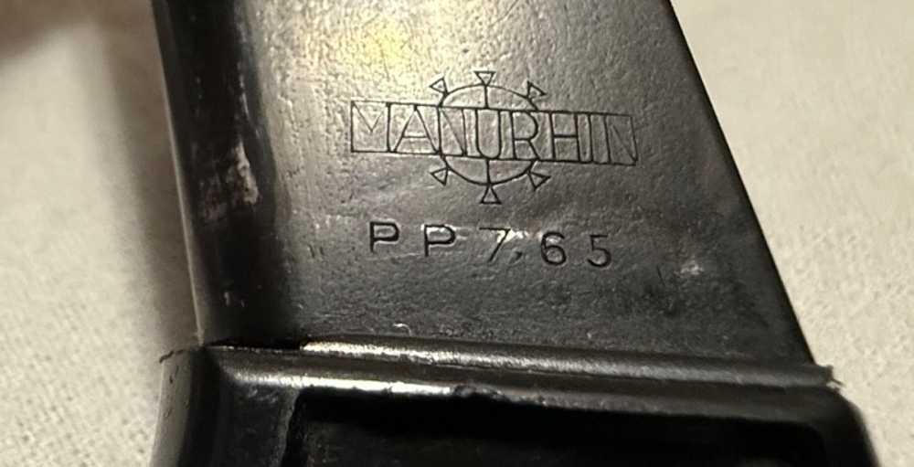 Walther PP Pistol - Manurhin 7.65mm / .32acp 1954-56 German Bavarian Police-img-10