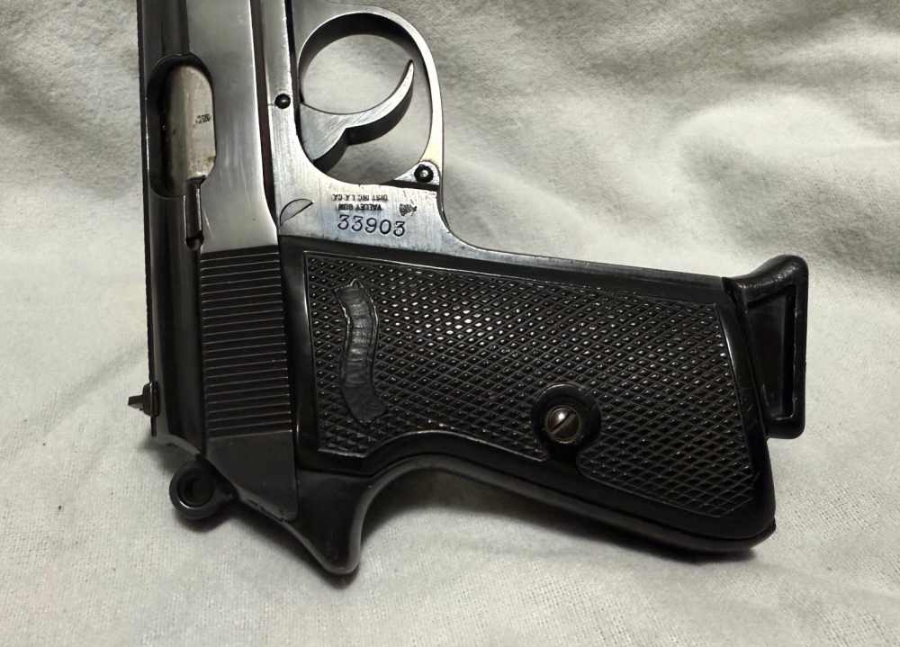 Walther PP Pistol - Manurhin 7.65mm / .32acp 1954-56 German Bavarian Police-img-4