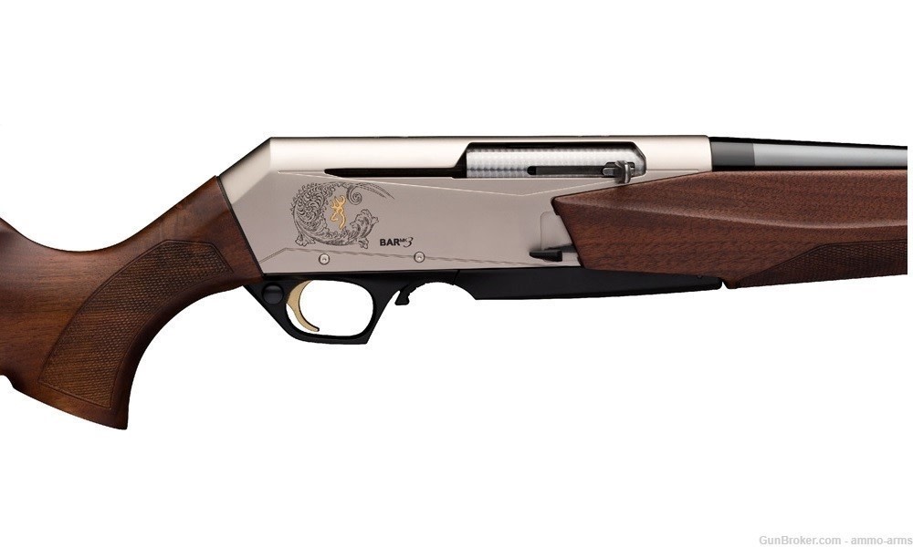 Browning BAR Mark 3 .30-06 Springfield 22" Walnut / Nickel 031047226-img-3