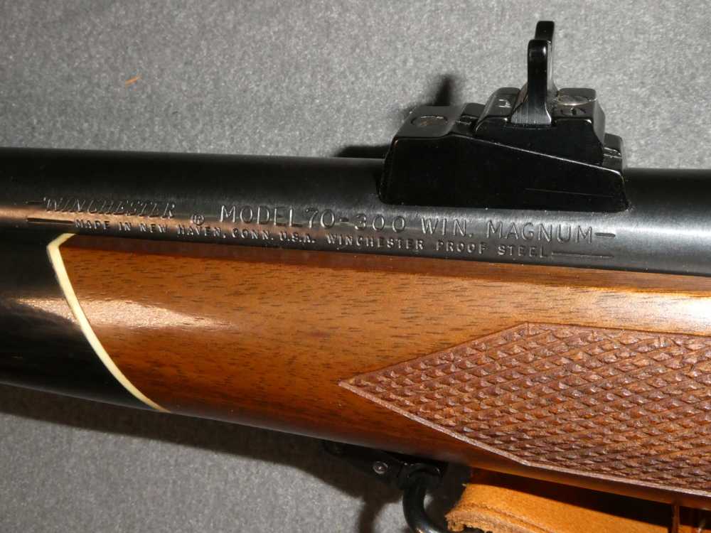 Excellent Winchester Model 70 Deluxe Rifle, .300 Win. mag, w/ Sling-img-15