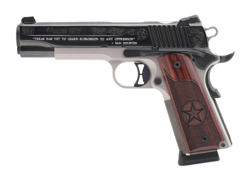 SIG SAUER 1911 .45ACP Texas Lone Star Edition (PAIR GOLD AND SILVER)-img-5
