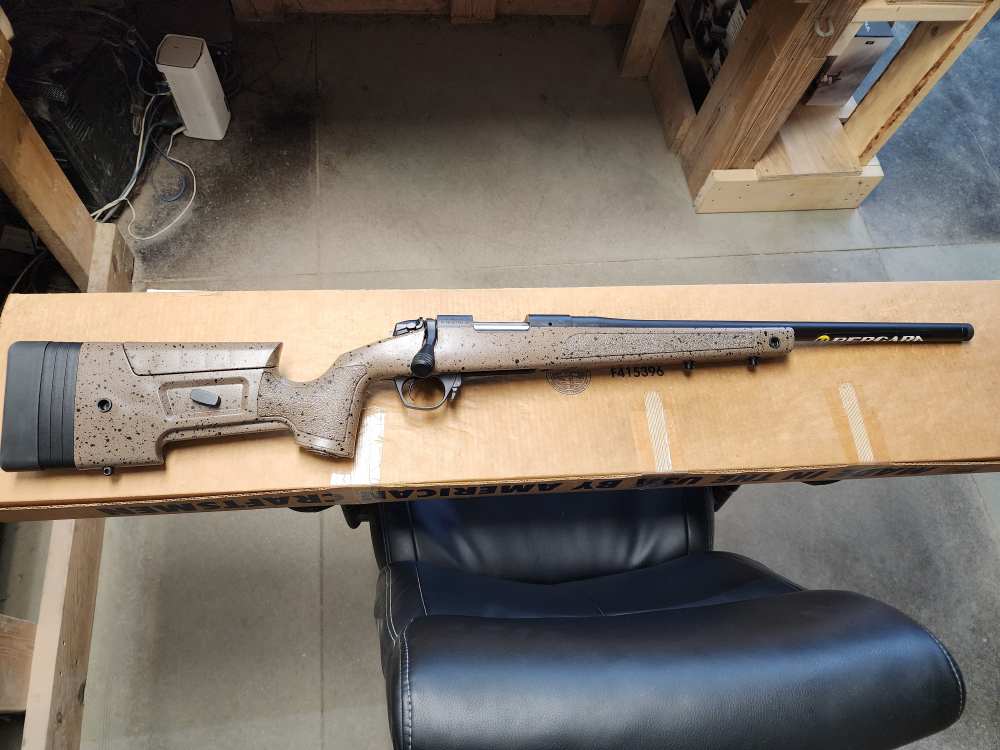 PICS! NEW BERGARA B14 HMR RIFLE .22 CREEDMOOR 20" THREADED MINI CHASSIS NIB-img-2