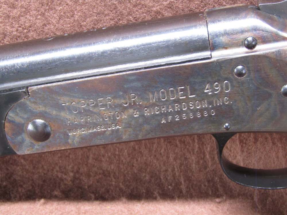 Harrington & Richardson Topper Jr 490 20 Ga 3" Top Break 26" Mod Ck BRL  -img-16